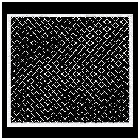 Paneles de pared de rejilla para estante flotante panel de alambre de rejilla resistente de grado comercial para cualquier exhibición minorista paneles de pared de rejilla para decoración del hogar