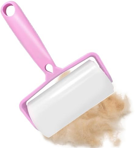 Washable Sticky Roller, Lint Roller for Clothes | Reusable Sticky Lint Roller for Pet Hair | Powerful Adhesive Cat Hair Remover Lint Remover