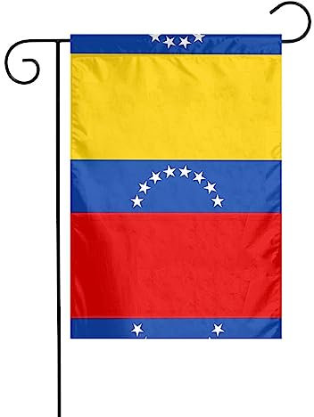 WZYWHJ Drapeau du Venezuela - Décoration de jardin - 30,5 x 45,7 cm - Pour un environnement extérieur tendance