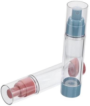 Toyvian 2st Leere Flaschenfüllflasche Sprühbehälter Transparente Hamster Gefüllte Behälter Outdoor-zubehör Stativständer Plattenspieler Stützring Plattenspieler Tragbare Heizgeräte Abs