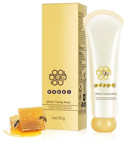 Peel-Off Blackhead-Maske Mit Honig-Extrakt – Sofortige Porenverkleinerung & Hautglättung – Veganer Feuchtigkeits-Boost for All Skin Types