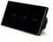 ZiStarlilife Remote Controlled Smart WiFi Touch Switch 2 Way, For Tuya For Alexa For Smart Life 220V 10A With Voice Assistants, Energy-saving, Halogen Bulbs Neutral & Live Wire Control(3 Gang 2Way)