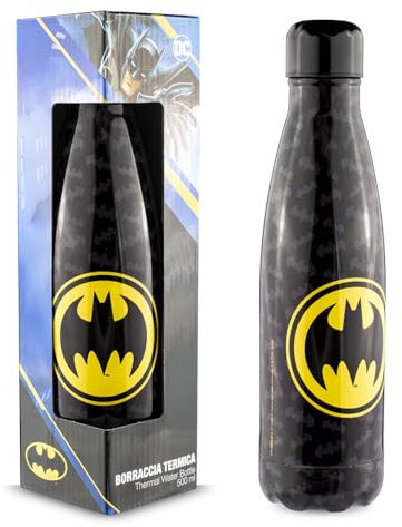 Coriex Batman Trinkflsche Schwarz