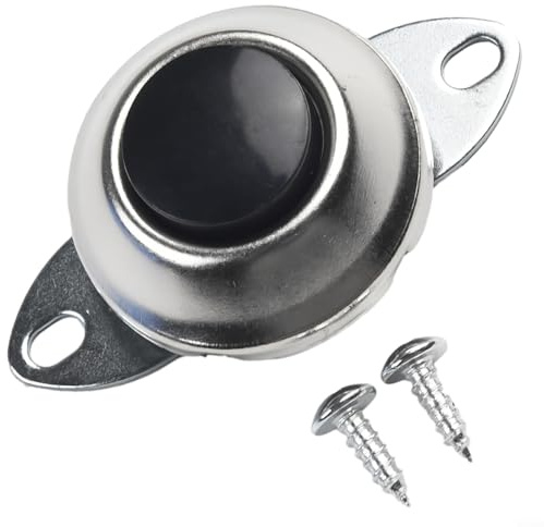 Interruptor de botón impermeable de 12 V para arranque del motor en coche, barco y carro, adecuado para pista, ATV, UTV con terminal de tornillo e instalación empotrada