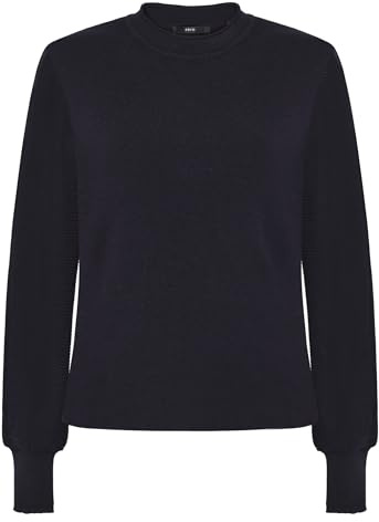 zero Damen Pullover mit hohem Kragen 42, Hydrangea