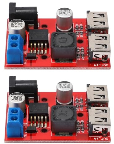 Chargeur de voiture solaire 3 A - Stabilisateur de tension - Module d'alimentation USB pour applications automobiles - 9 V 12 V 24 V 36 V - Entrée vers sortie 5 V - Régulateur de tension du panneau