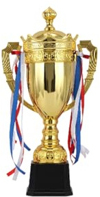 Generisch Goldene Pokal Trophäe, 30cm Metall für Sportwettbewerbe, Wettkämpfe, Geschenk
