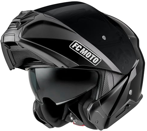 FC-Moto G-362S Klapphelm, schwarz, 2XL (63/64)
