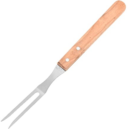 Tsophreniq Carving Fork, Meat, 13 Inch Cooking, Heavy Duty Stainless Steel BBQ, Long Chef Kitchen for Barbecue Grill Barbecue Large Kitchen Carving