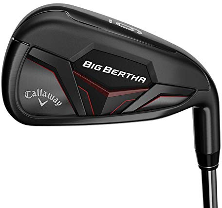 Callaway Golf 2019 Big Bertha Irons Set (Set of 8 Total Clubs: 5-PW, AW, SW, Left Hand, UST Recoil ESX 460 F2 60g Graphite Shaft, Light Flex)