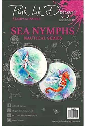 Pink Ink Designs Pink Ink-Sea Nymph-A5Clear Stempel, A5