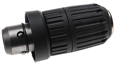 vhbw mandrino a cambio rapido compatibile con Berner BHD 4-1avvitatori a batteria, trapani, nero
