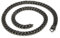 Wycian Kette Schwarz Herren, Halskette Herren 60cm Edelstahl Rock-Hip-Hop Breit 10mm Ketten Halskette für Jubiläums Geburtstag