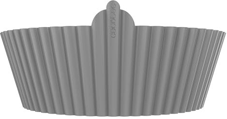 Cecotec Pack 3 Moldes Silicona Circulares para Airfryer de 2,4-5L Cecofry Bucket Pack Accessories S. Silicona Libre de BPA, Reutilizable, Temperaturas desde -40 °C a +250 °C, Fácil Limpieza, 19x6cm