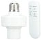 Remote Control Light Bulb Socket, 360 Degree Control Energy Saving Easy To Install Replacement Wireless Light Bulb Socket for 100W LED Bulb for E27 Bulb(#1)