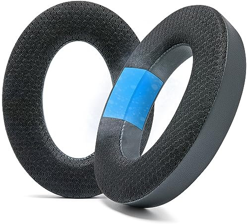 WC Freeze PC38X - Cuscinetti auricolari in gel di raffreddamento per Sennheiser PC38X / PC37X / HD599 / HD598/ GAME ONE e altri, realizzati da Wicked Cushions - Maggiore comfort e durata | Black