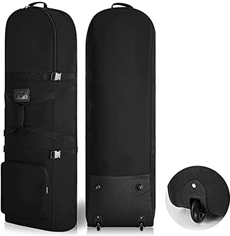 Golfreisetasche mit Rollen,KOCAN Golf-Reisetasche mit Rollen,Outdoor-Golf-Reisetasche mit Rollen