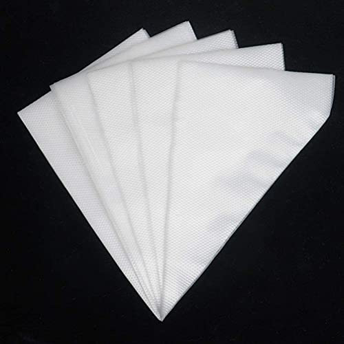 Borsa da Piping,100 Sacchetti Tubazioni Pasticceria Addensato Sacca Decorazione Saccapoche Professionale Tasche per Dolci della Borse Tubazione per Dolci Biscotti Torta Decorazione 22 * 33 * 37CM