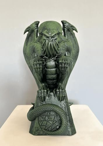 Cthulhu Statue 27 cm Cthulhu Rising Marmor Skulptur Hp Lovecraft Büste Statue Cthulhu Idol