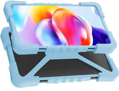 Custodia tablet 10 pollici universale Valido per Tablet pc da 8 a 11 misura universale Protezione durevole e antiscivolo cover tablet 10 pollici universale (Blu)