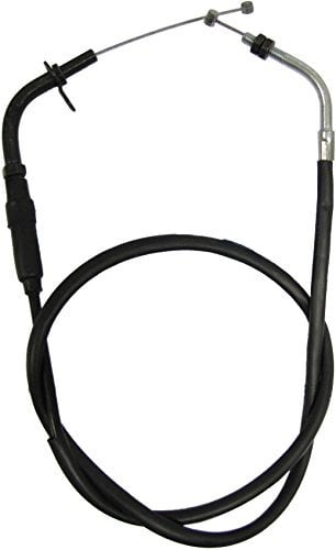 Motorcycle throttle cable, compatible with/replacement for Yamaha Pull YBR 125 2011, 2012, 2013, 2014, 2015, 2016, 2017
