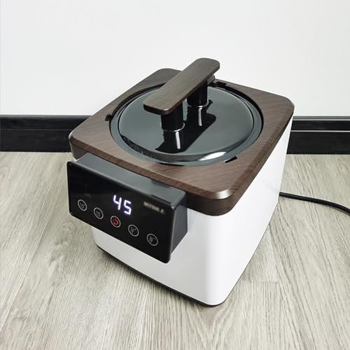 2.5L Sauna Steam Generator, Portable Sauna Fumigation Machine with Pill Box and LCD Touch Screen, Adjustable 15 Levels Temperature and 99min Timer, 360° Cycle Heating Up, for Body Detox