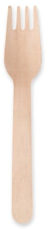 FRANZ MENSCH 1000 Stück NATUREStar Gabeln | Holz, FSC® 100%, natur, L: 16cm, Karton, Einwegbesteck, Holzgabel, Holzbesteck, Einmalbesteck, Party Besteck, Einmalgabel