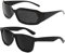 Lunettes à Grille, 2 Pièces Lunettes Sténopéïques, Lunettes à Sténopé, Sténopé Lunettes Repos Soleil à Trous Mode Petit Trou