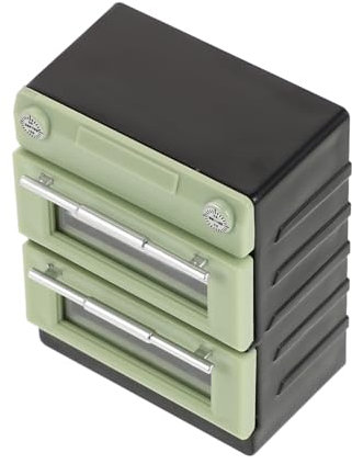 Generisch Puppenhaus Ofen Mikrowelle Mikrowelle Mini Mini Ofen Puppenhaus Möbel Miniatur Küchenzubehör Mini Küche Für Puppen DIY Möbel Kunststoff Grün
