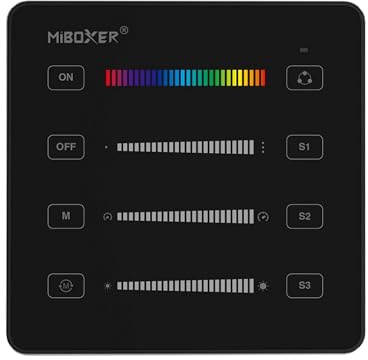 Miboxer B6 in Schwarz Bedienfeld