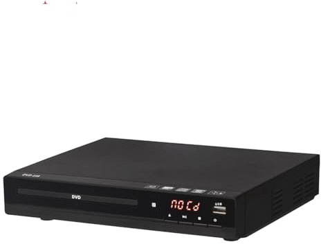 DVD-Player, DVD-Player HD Multimedia Digital Player Unterstützt Kabel-Heimkinosysteme für Smart-TV & Wohnmobil