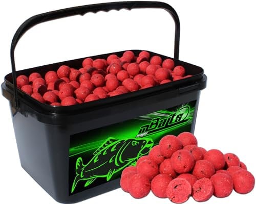 Angel-Berger Magic Baits Boilies im Eimer 4 kg alle Sorten Futterboilies Karpfenboilies Boilieset (Monster Crab)