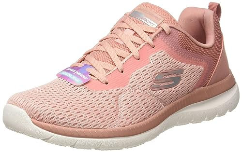 Skechers Damen 12607 Sneakers, Rose, 38.5 EU