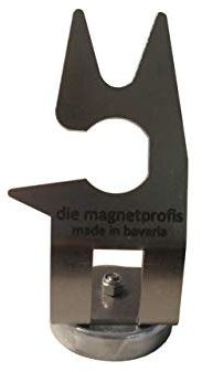 die magnetprofis magnete und mehr WIG Brennerhalter aus Edelstahl mit Magnetfuß Schweißbrennerhalter Ø 63 mm