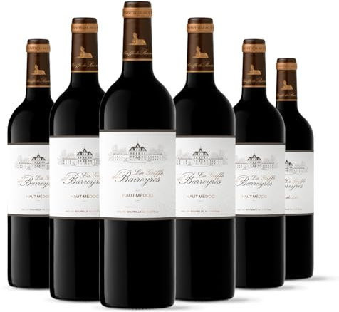 La Griffe de Barreyres - AOP Haut Médoc - Vin Rouge - Terra Vitis - Lot de 6 bouteilles x 75 cl - 2019