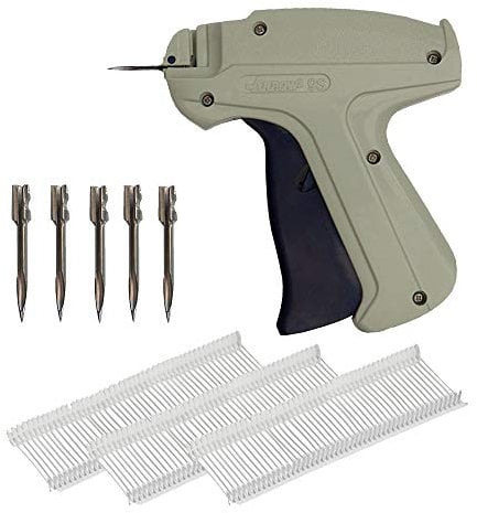 Arrow 9s Set Etikettierpistole 5 Ersatznadel + 5.000 Heftfäden nach Wahl | Tag Gun (35 mm)
