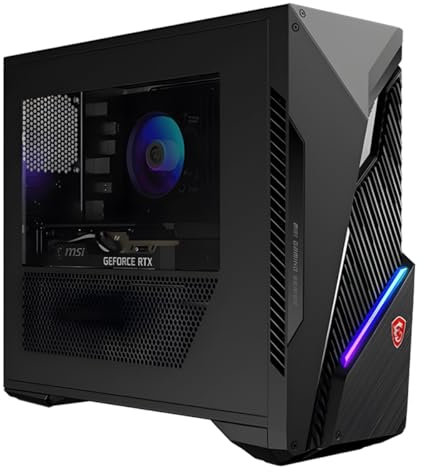 msi MAG Infinite S3 13NUE-687UK Gaming Desktop PC | Intel Core i7-13700F | 16GB RAM | 1TB SSD | Nvidia GeForce RTX 4070 12GB GDDR6 | WiFi 6E | Bluetooth 5.2 | Windows 11 Home