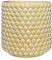Nordring Retro Übertopf Vintage Pflanztopf für Zimmerplanzen Blumentopf Dotty L (15,5 cm ø), Elfenbein, Keramik
