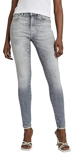 G-STAR Damen 3301 Skinny Jeans, Grau (Sun Faded Glacier Grey D05175-A634-C464), 29W / 30L