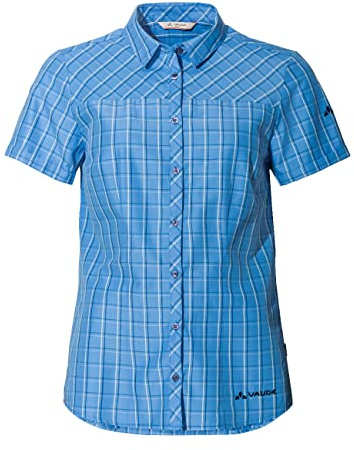 VAUDE Women's Tacun Shirt II, Damenbluse, Blue Jay, 34