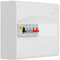 EATON - Tableau 1 rangée pré-équipé 1 inter. diff. 40A type AC + 4 disjoncteurs (2x10A et 2x16A)
