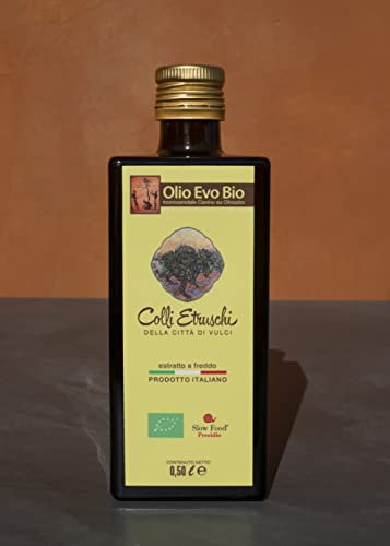 Olio EVO Biologico presidio Slow food Olivi secolari (0,5 litri)