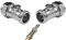 SK INFINITY | 15mm X 1/2inch Male Iron Flat Faced Isolating Valve for Tap Connector - Can be Used on hot or Cold Water Systems- WRAS Approved - Connector Flexi Pipes (Packs of 2)