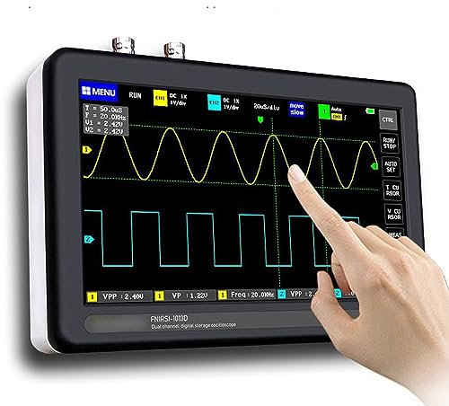 Digitales Tablet-Oszilloskop, 17,8 cm (7 Zoll), 2-Kanal, 100 MHz, Bandbreite, 1 GS Abtastrate