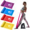 Resistance Bands Set, UOROMI Elastic Bands with 4 Resistance Levels, Exercise Bands Workout Resistance Bands Set for Strength Training,Yoga,Gym,Pilates,Fitness