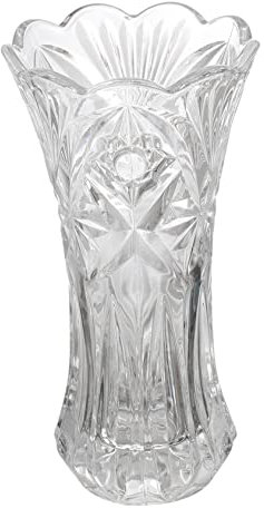 Glass Vase Ornaments Desk Topper Clear Plant Pot Dining Table Decor Flower Vase Centerpiece Glass Vase for Dried Flower Vase Flower Vase Adornment Vintage Flower Vase Wedding Vase