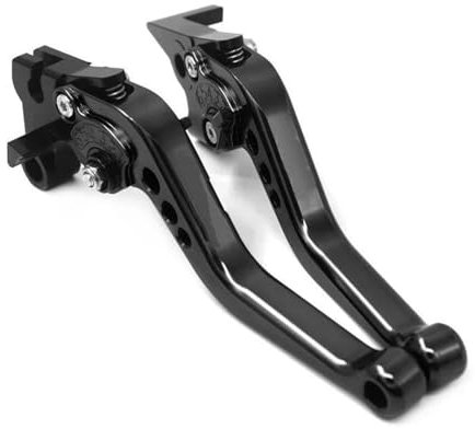 QIPEVMLZ Kupplung Bremshebel Für Cmx 500 Für Cmc 300 Für Rebel 300 Für Rebel 500 2017-2019 Motorrad Zubehör Kurze Bremse Kupplung Hebel Bremshebel Motorrad(Black 2)