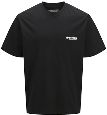 JACK & JONES Male T-Shirt Rückenprint T-Shirt