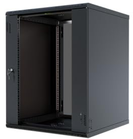 Stalflex Serveur Armoire Réseau Pro 19 Pouces 15U 600mm - Acier Robuste - Racks pour Ordinateur et Serveur - Armoire Informatique Compatible avec Serveur Rack et Baie de Brassage