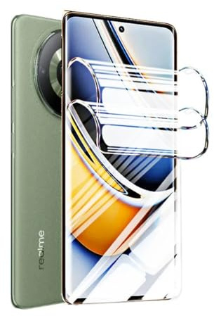 SRSRROP Películas de Hidrogel para Realme 11 Pro/Pro+/Plus 5G（6.7） | 3 Piezas TPU Protectores de Pantalla Película,HD transparente film protectora,Alta sensibilidad